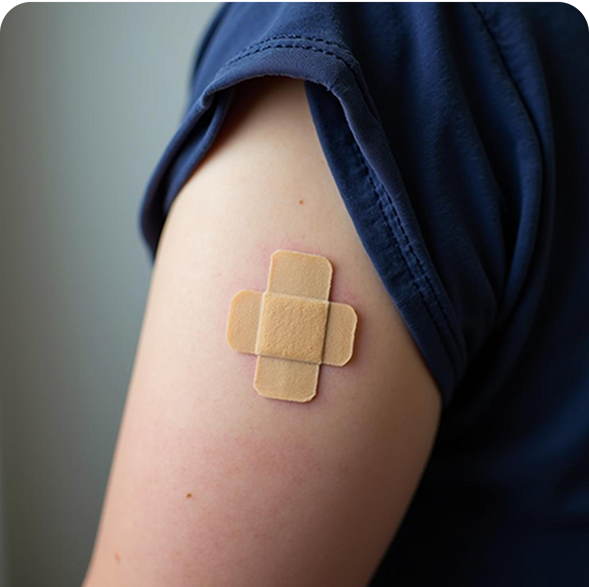 Vaccination bandage